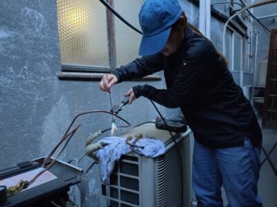 エアコン電設